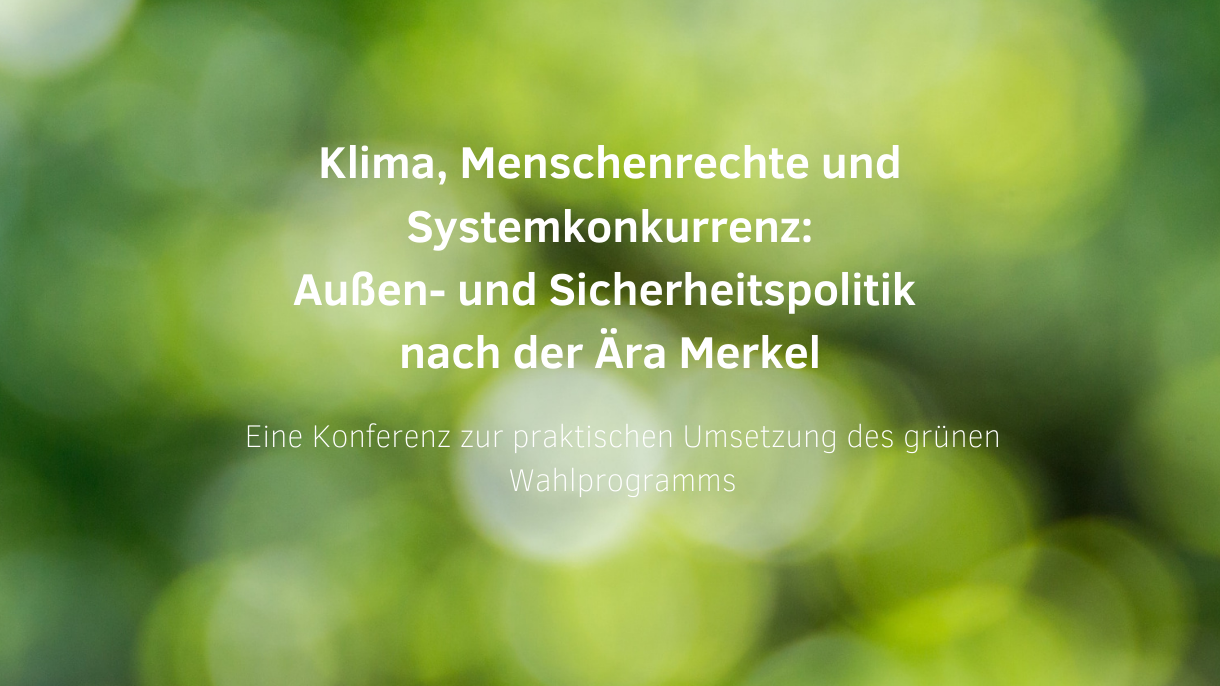 Titelbild Klima, Menschenrechte und Systemkonkurrenz Titelbild Tagung Klima, Menschenrechte und Systemkonkurrenz