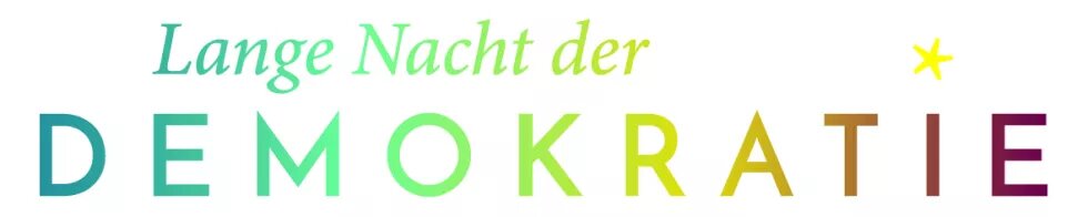 Logo der Langen Nacht der Demokratie