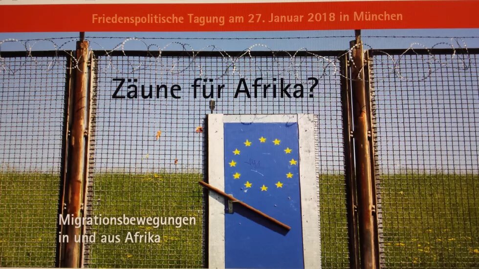 Zäune für Afrika - Veranstaltungsplakat