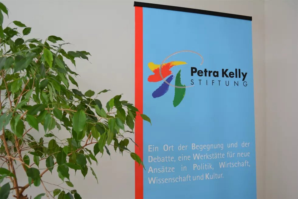 Petra Kelly Stiftung Banner