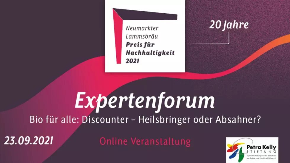 Veranstaltungsbild Expertenforum Neumarkter Lammsbräu