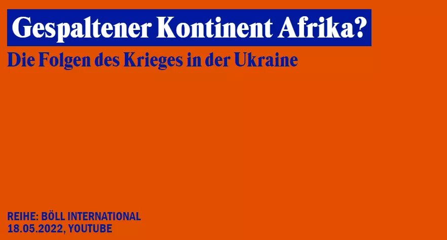 Gespaltener Kontinen Afrika?