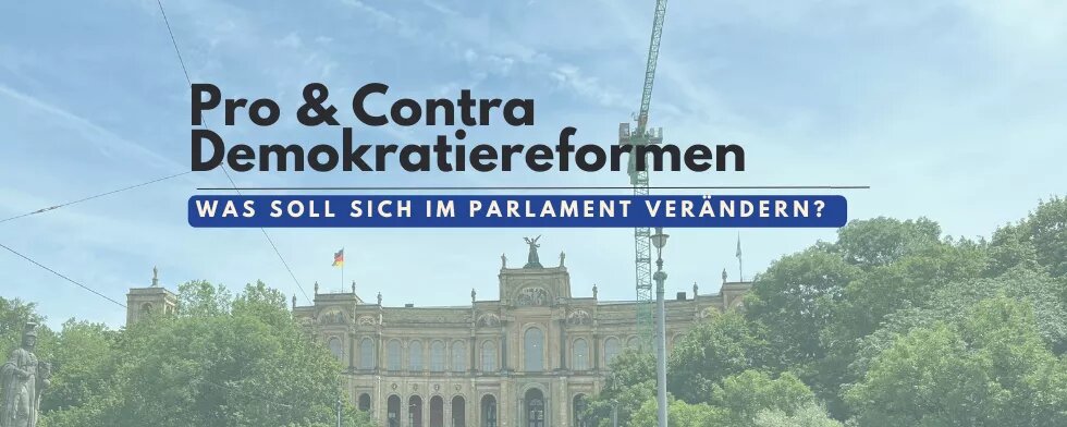 Pro & Contra Demokratiereformen Was soll sich im Parlament verändern?