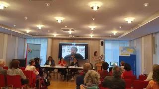 Podiumsdiskussion, Katja Giebel stellt die Publikation vor